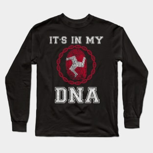 Isle Of Man  It's In My DNA - Gift for Manx From Isle Of Man Long Sleeve T-Shirt